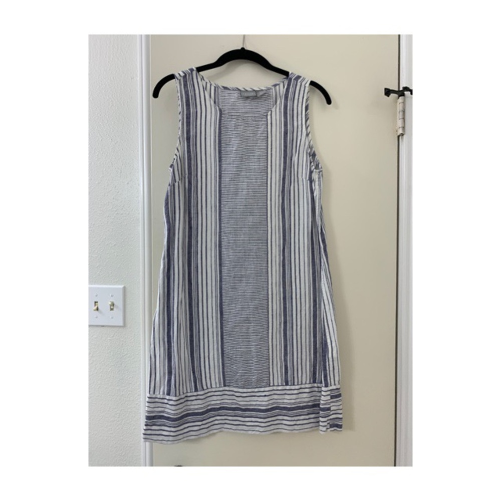 Kenaf Brand Striped linen dress Size 4